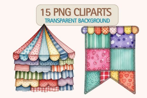 Download Market Tent Decor - 15 Watercolor - Tent Collection
